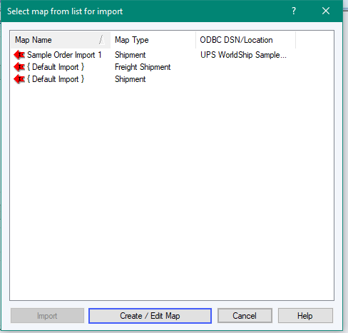 Shipping Integration Field Mapping